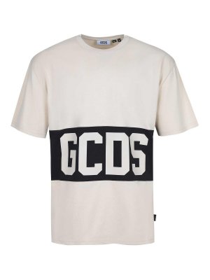GCDS: t-shirts - T-Shirt Made Of Cotton