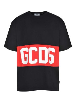 GCDS: t-shirts - T-Shirt Made Of Cotton
