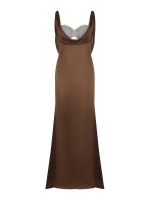 GIUSEPPE DI MORABITO: Tops & Tank tops - Dress Made Of Satin