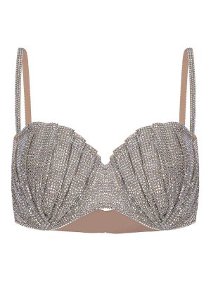 GIUSEPPE DI MORABITO: Top e canotte - Parte superiore in poliammide