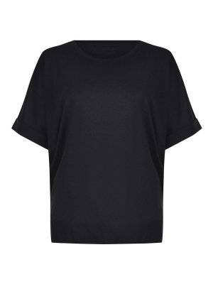 HERNO: T-shirts - T-Shirt - Schwarz