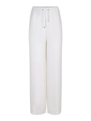 HERNO: casual trousers - Trousers Made Of  Crepe Polyester