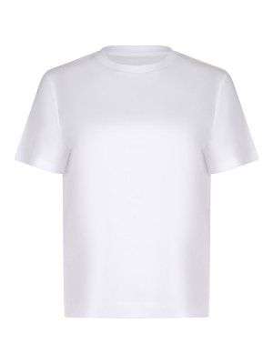 Max Mara: T-shirts - T-Shirt - Weiß