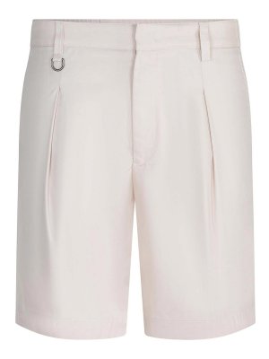 Paolo Pecora: pantaloni shorts - Bermuda realizzati in misto cotone
