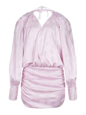 ROTATE Birger Christensen: ニーレングスドレス - 膝丈ドレス - ヌードカラー