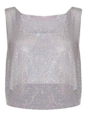 TWENTY FOURHAITCH: Tops & Tank tops - Top Twenty Fourhaitch Made Of  Rhinestones