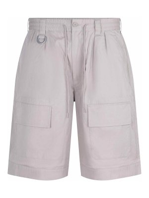 Y-3: pantaloni shorts - Bermuda realizzato in misto cotone