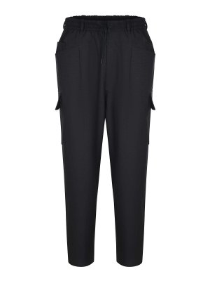 Y-3: casual trousers - Pants Made Of Polyester