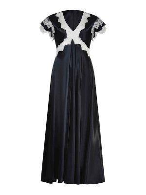 ALBERTA FERRETTI: ショートドレス - ショートドレス - 黒