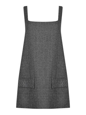 A PAPER KID: knee length coats - Coat Made Of Wool Blend