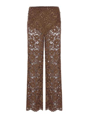 A PAPER KID: casual trousers - Paper Kid A Pants Made Of Polyester