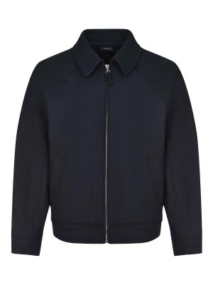 A.P.C.: casual jackets - Jacket Made Of A Wool Blend