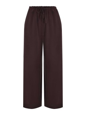 ALYSI: casual trousers - Trousers Made Of Silk