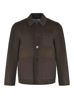 AMARANTO: シャツ - シャツ - ダークブラウン