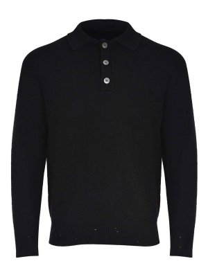 AMARANTO: crew necks - Sweater Made Of A Wool And Cashmere Blend
