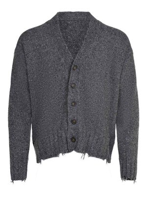 ATOMOFACTORY: cardigans - Cardigan Made From A Wool Blend