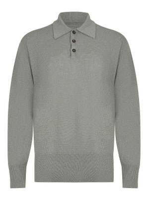 ATOMOFACTORY: crew necks - Sweater Made From A Wool And Cashmere Blend