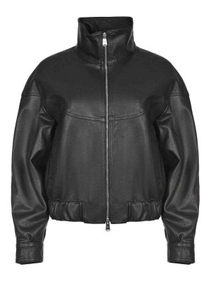 DONDUP: Lederjacken - Lederjacke - Schwarz