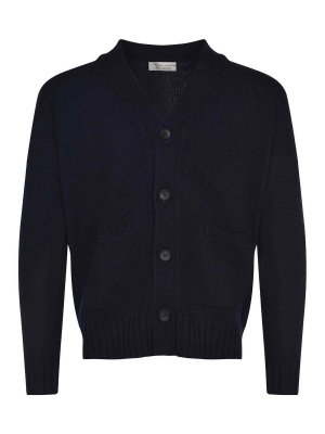 FILIPPO DE LAURENTIIS: cardigans - Cardigan Made From Wool