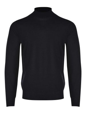 FILIPPO DE LAURENTIIS: crew necks - Turtleneck In Lightweight Merino Wool Yarn