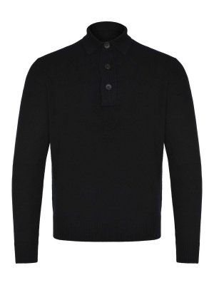 FILIPPO DE LAURENTIIS: polo shirts - Polo Made Of A Wool And Cashmere Blend