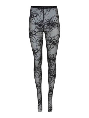 GIUSEPPE DI MORABITO: leggings - Leggings Made Of Lace