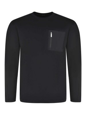 HERNO: T-shirts - T-Shirt - Schwarz