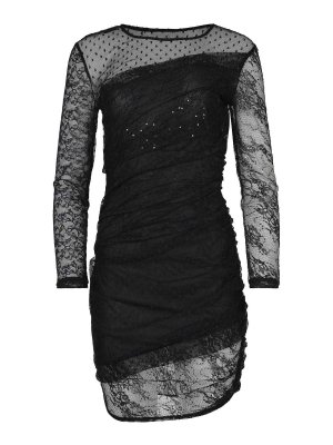 Pinko: crew necks - Dress Made Of  Lace