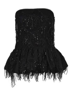 ROTATE Birger Christensen: Tops & Débardeurs - Top - Noir