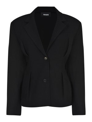 ROTATE Birger Christensen: ブレザー - ブレザー - 黒