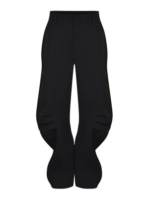 ROTATE Birger Christensen: casual trousers - Pants Made Of Polyester