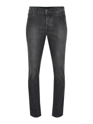 SARTORIO: straight leg jeans - Jeans Made Of  Denim
