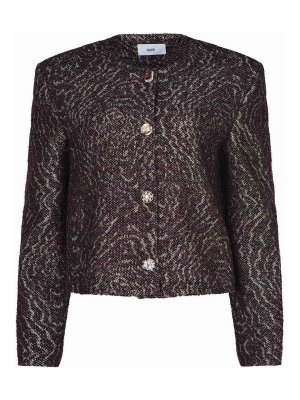 SOLOTRE: crew necks - Jacket Made From A Wool Blend