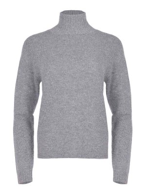 SOLOTRE: crew necks - Sweater Made Of A Wool And Cashmere Blend