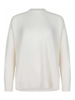 SOLOTRE: crew necks - Sweater Made From A Wool And Cashmere