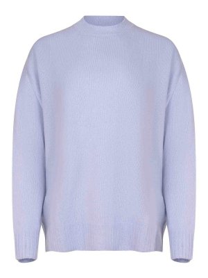 SOLOTRE: crew necks - Sweater Made From A Wool And Cashmere