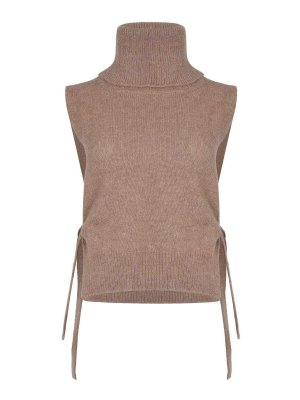 SOLOTRE: waistcoats & gilets - Gilet  Made From A  Alpaca Blend