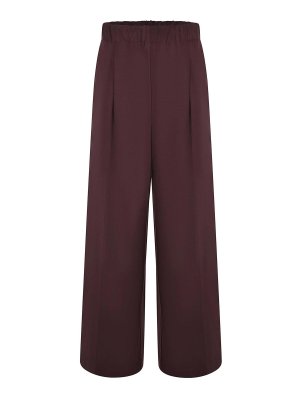 SOLOTRE: casual trousers - Trousers Made In  Viscose Blend