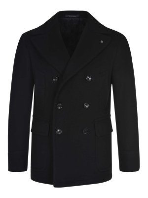 TAGLIATORE: Gabardinas - Gabardina - Negro