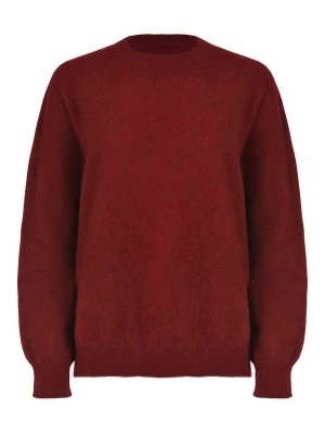 VANISE': crew necks - Vanis Sweater Made Of Red Raccoon