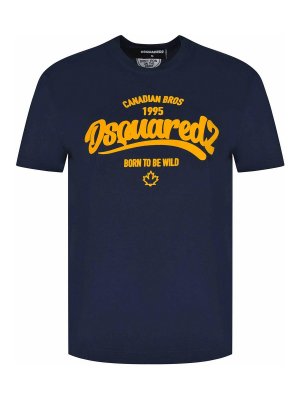 DSQUARED2: T-shirts - T-Shirt - Blau