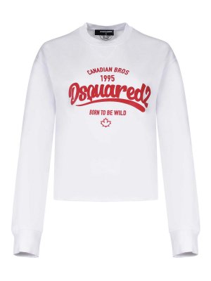 DSQUARED2: Felpe e maglie - Felpa Realizzata In Cotone