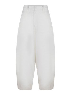 ALYSI: belts - Trousers Made From A Linen Blend