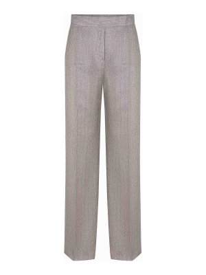 Max Mara: blankets & throws - Trousers Made Of Linen
