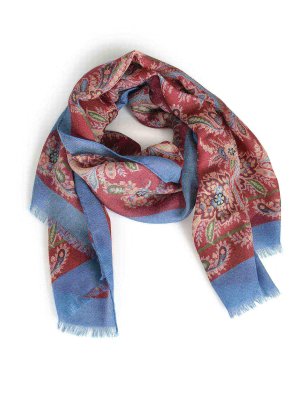ETRO: scarves - Scarf Made Of A Wool Blend