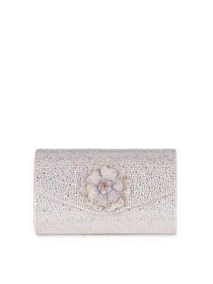 TWENTY FOURHAITCH: クラッチバッグ - クラッチバッグ - ヌードカラー