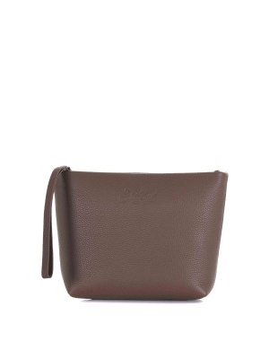 MC2 SAINT BARTH: Clutch - Pochette - Marron