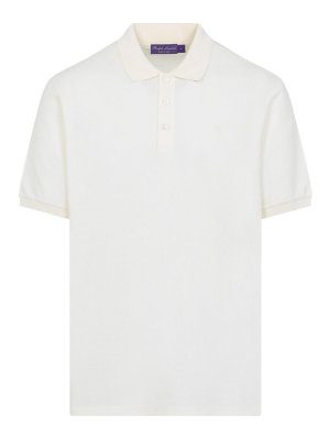 RALPH LAUREN: ポロシャツ - ポロシャツ - クリーム