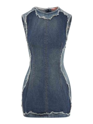 Acne Studios: short dresses - Cotton Mini Dress