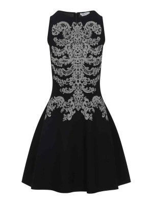 ALEXANDER MCQUEEN: short dresses - Viscose Mini Dress